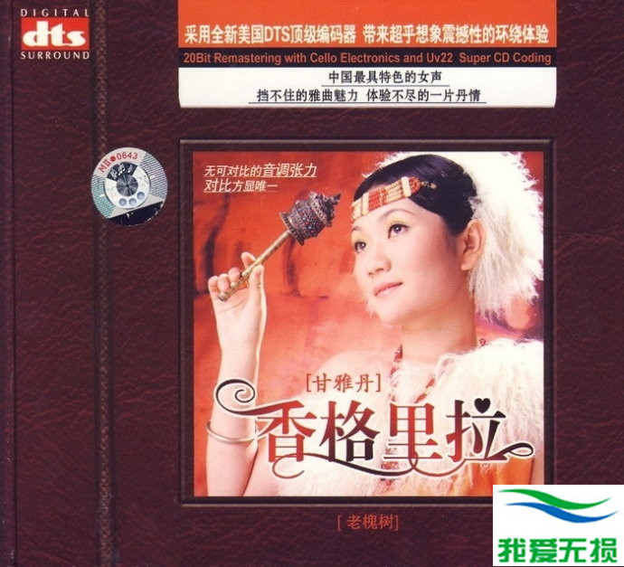 甘雅丹 – 《香格里拉 DTS》5.1环绕声特赏版，中国最具特色的女声[WAV 无损音乐]无损免费下载